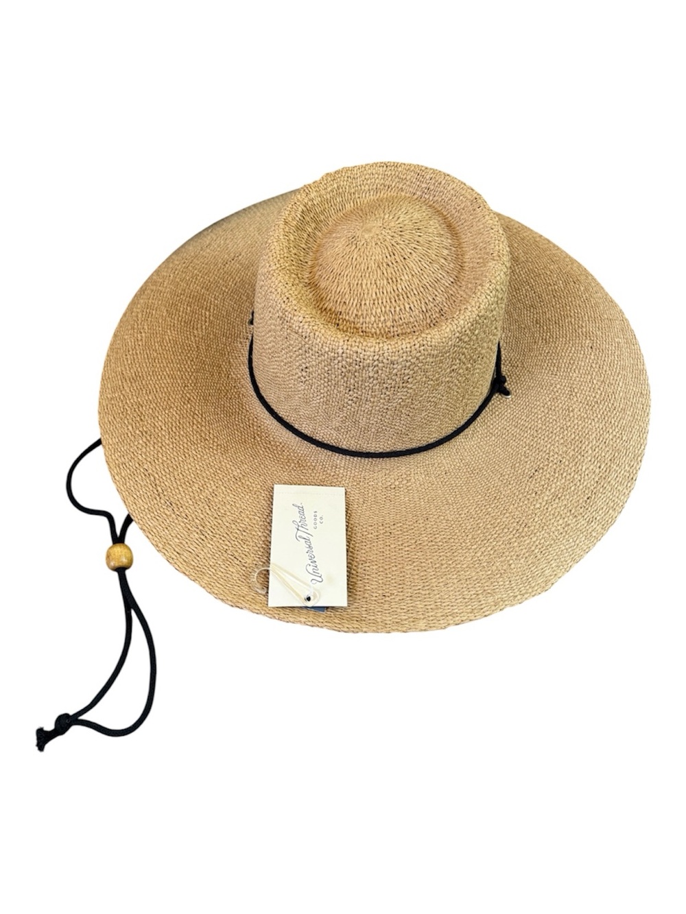 Universal Thread Natural Straw Beach Hat NWT